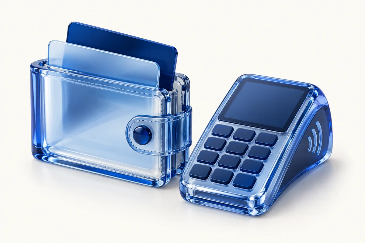 Illustrative 3D concept for Payment Services