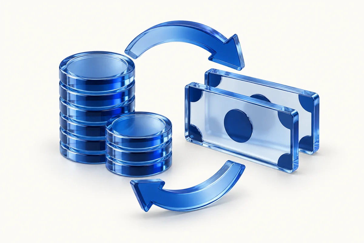 Illustrative 3D concept for Forex
