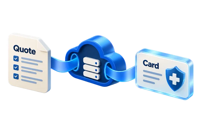 Quote to Card